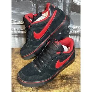 Nike SB Paul Rodriguez Sneakers Skate Shoes Black and‎ Red Youth Kids Size 5.5